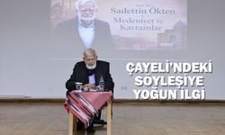 Çayeli'nde Prof. Ökten'den “Medeniyet ve Kavramlar” söyleşisi