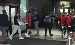 A Milli Futbol Takımı, yurda döndü