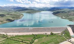Bayburt'taki Demirözü Barajı'nda doluluk yüzde 100'e ulaştı