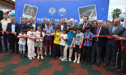 Beşikdüzü'nde 4 çocuk parkı hizmete açıldı