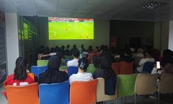 Artvin'de milli maç heyecanı