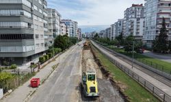 Samsun'da 3 ulaşım proje çalışmaları sürüyor