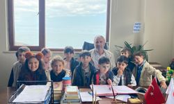 Rize’de Minik Yüreklerden Filistin'e Destek