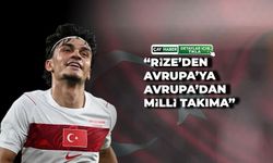 Rizeli Yıldız Can Uzun Milli Takımda Parlıyor