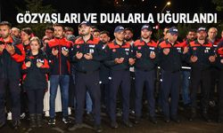 Rize'de botun devrilmesi sonucu hayatını kaybeden AFAD personeli için tören düzenlendi