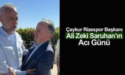 Çaykur Rizespor Başkanı Ali Zeki Saruhan’ın kayınvalidesi son yolculuğuna uğurlandı