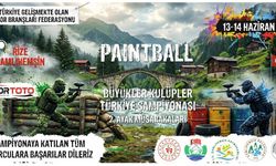Çamlıhemşin ilk kez Paintball Türkiye Şampiyonası'na ev sahipliği yapıyor