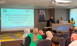 Çayeli'nde 79 Afet Konutu için kura çekilişi tamamlandı