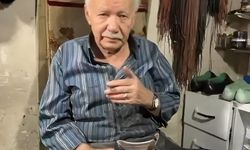 9 yaşında çırak olarak başladığı mesleğinde 63 yıldır ayakkabı tamir edip, üretiyor