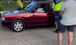 Ordu'da aracı ile drift yapan sürücüye 165 bin TL ceza