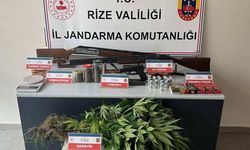 Rize'de uyuşturucu satıcıları ve aranan şüphelilere yönelik operasyon: 6 gözaltı