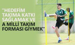 Çaykur Rizesporlu Taha Şahin, yeni sezonda gelişimini sürdürmeyi hedefliyor