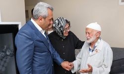 Rize’nin hayattaki son Kore Gazisi Enis Marangoz’a vefa ziyareti