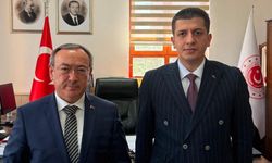 ÇAYKUR Genel Müdürü Alim, MSB Tedarik Hizmetleri Genel Müdürü Erdoğan'a hayırlı olsun ziyareti
