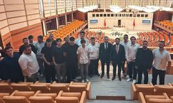 Çayelili Gençler Ankara'da devletin yönetim merkezlerini yakından tanıdı
