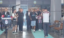 Trabzon'da Salah'a coşkulu karşılama