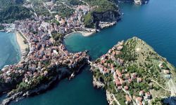 Karadeniz'ın 6 bin 600 nüfuslu şirin ilçesini 8 ayda 1 milyon turist geldi