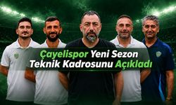 Çayelispor’da Ahmet Özkaya’nın Teknik Ekibi Belli Oldu