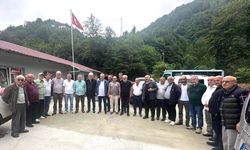 AK Parti Rize Teşkilatı Çayeli’nde Muhtarlar ve Vatandaşlarla Buluştu