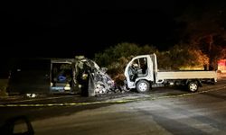 Bayburt'ta kamyonetle hafif ticari aracın çarpıştığı kazada 8 kişi yaralandı