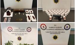 Samsun'da narkotik operasyonunda 8 zanlı yakalandı