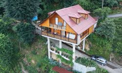 Çayeli'nde yol üstüne villa