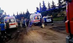 Fabrikada, kumanda odasında patlama; 2 yaralı