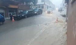 Şavşat'ta sağanak sonrası yolarda hasar oluştu