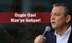 Rize’de Özgür Özel Heyecanı!