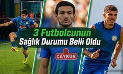 Çaykur Rizespor sakat oyuncularının durumuyla ilgili açıklama yaptı