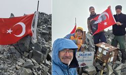 Rize’de Kaçkar Dağı’na 'Zafer’ tırmanışı