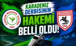 Rizespor-Samsunspor Maçının Hakemi Belli Oldu