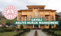ÇAYELİ ASLİYE HUKUK MAHKEMESİ