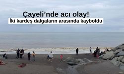 Çayeli’nde Denize Giren İki Kardeş Dalgaların Arasında Kayboldu: 1 Ölü, 1 Kayıp