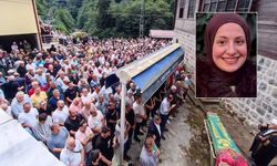 Çayeli'nde Genç Yaşta Hayata Veda Eden Ayşenur Dualarla Uğurlandı