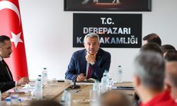 Derepazarı’nda Sel ve Heyelan Sonrası Çalışmalar Değerlendirildi