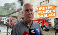 Okumuş Çay’da Yangının Ardından Üretim Yeniden Başladı