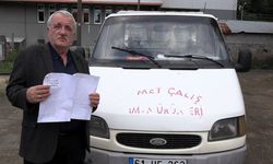 Trabzon dışına hiç çıkarmadığı kamyonetine İstanbul'da geçiş ihlali cezası geldi