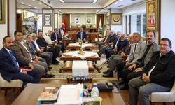 Rize Valisi Baydaş Muhtarları Kabul Etti