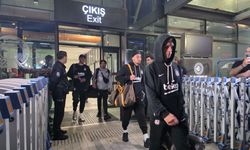Beşiktaş kafilesi Trabzon'a geldi