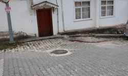 Bisiklet kazasında ölen adliye personeli için adliye önünde helallik alındı