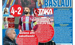 Trabzonspor'dan Avrupa'ya görkemli başlangıç