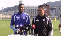 Çaykur Rizesporlu Sagnan: Taraftarımız önünde güzel sonuç almayı bekliyoruz