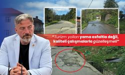 BBP Çayeli İlçe Başkanı Mustafa Durmuş’tan Şairler Deresi Yolu Tepkisi
