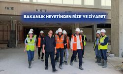 Sağlık Bakanlığı Genel Müdürlerinden Rize Şehir Hastanesi’ne Ziyaret
