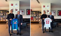 Çaykur Rizespor Başkanı Ali Zeki Saruhan’dan TFF Başkanı Hacıosmanoğlu’na Ziyaret