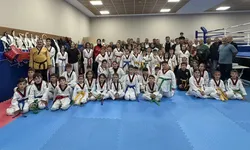 Madenli Belediyespor'da 40 sporcu bir üst kuşağa yükseldi!