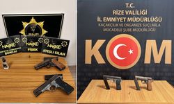 Rize’de 10 Silah Ele Geçirildi: Bir Kişi Tutuklandı