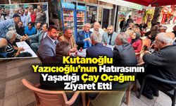 Kutanoğlu Çayeli programına anlamlı ziyaretle başladı
