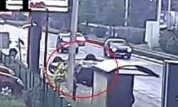 Otomobilin takla attığı kazada sürücü yaralandı